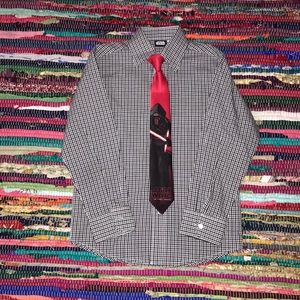 Boys dress shirt w/tie